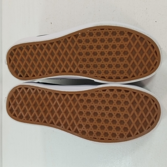 Van's Kids Old Skool Low Top Black & White Sneakers size 3½ women's 5 - Picture 10 of 13